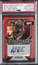 2021 PANINI PRIZM UFC SIGNATURES #SGSOM SEAN O