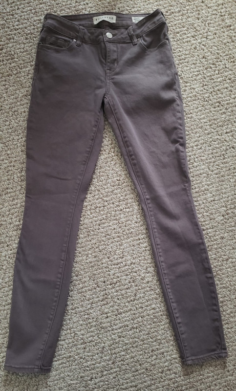 Vintage Bullhead Denim Pac Sun Low Rise Skinniest Cocoa Brown Size 26