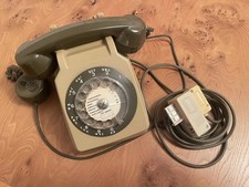 SOCOTEL S63 telefono vintage francese con auricolare aggiuntivo 2 toni 