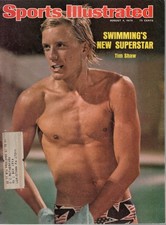 SPORTS ILLUSTRATED 1975 AUGUST 4 Tim Shaw Superstar Swimmer Greg Luzinski
