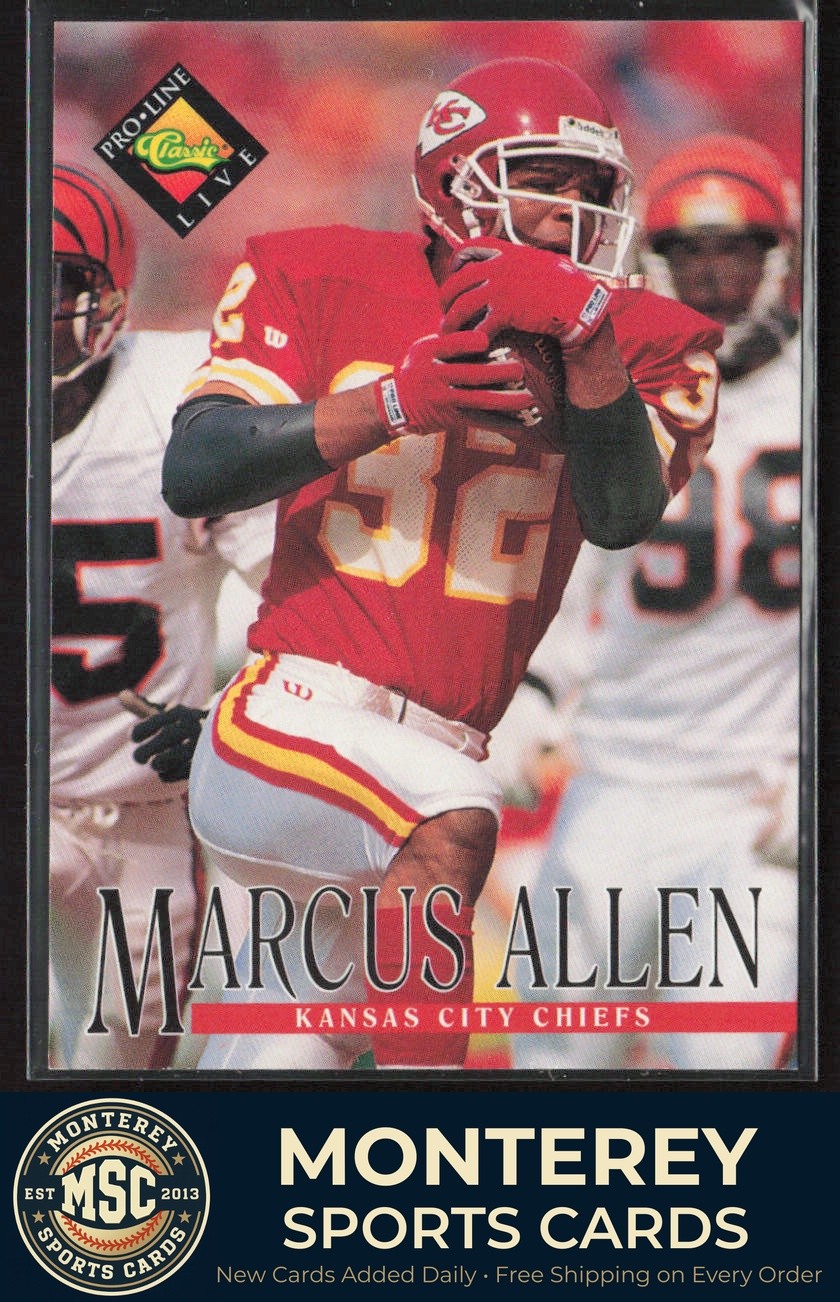 Marcus Allen 1994 Pro Line Live #60 Kansas City Chiefs