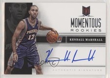 2012-13 Panini Momentum Momentous Rookies Auto Kendall Marshall #25 Auto 1u6