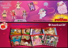 2009 & 2014 AMERICAN GIRL DOLL MCDONALDS HAPPY MEAL TOYS / BOOKS - U - PICK