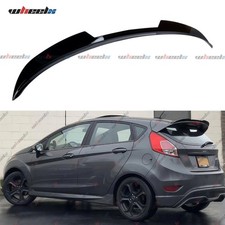 Rear Spoiler Lip Wing Gloss Black For 2008-2017 Ford Fiesta ST-Line MK7 MK7.5 UK