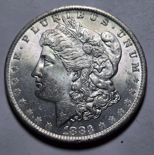 1883-O MORGAN $1 Dollar 90% Silver Coin ~ Original Brilliant Uncirculated BUnc ~