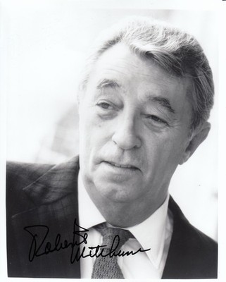 Robert Mitchum 20x25 cm Signiertes Foto | Autogramm / Autograph [EW]