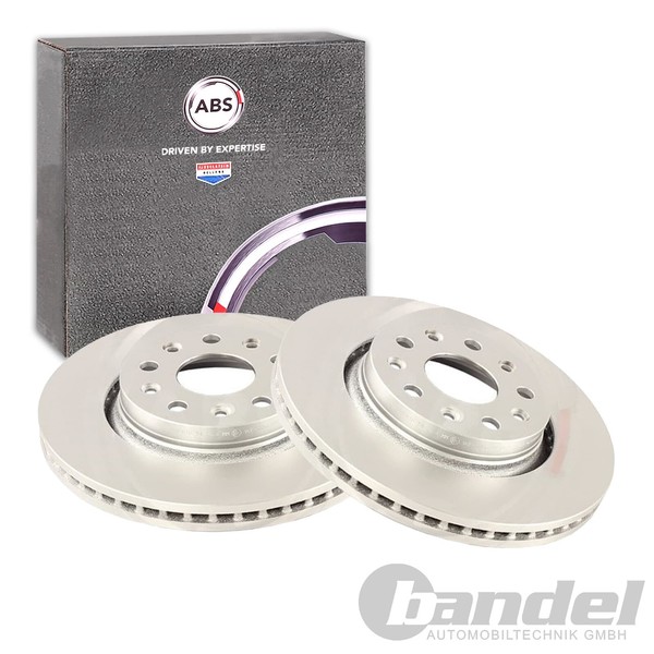 2X A.B.S. 330Mm Bremsscheiben Vorne Passend FüR Jeep Gladiator Wrangler | 19040-image