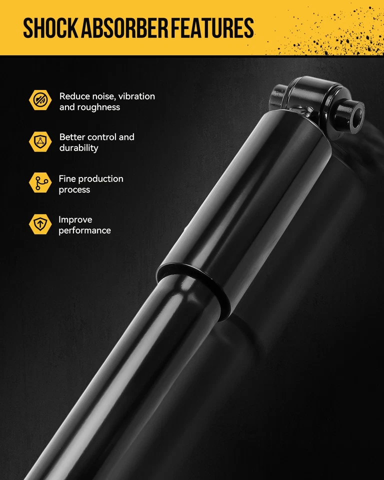 Rear Shock Absorbers 2pcs For Mercedes-Benz Sprinter 2500 2010-2015 2016 2017 - Image 3 of 4