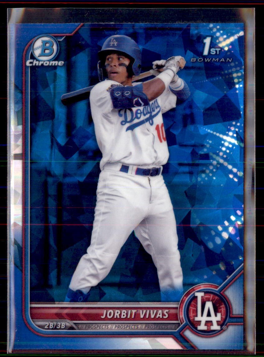 2022 Bowman Chrome Sapphire Edition Jorbit Vivas BCP-24