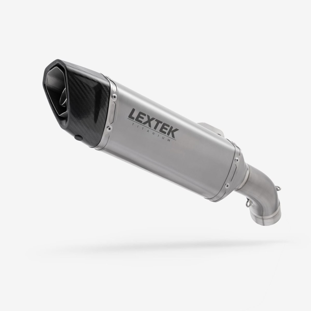 Lextek Titanium Exhaust Silencer for Yamaha YZF R6 (17-19) 60mm Multicoloured