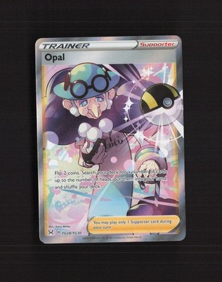 Opal TG28/TG30 Lost Origin Trainer Gallery Full Art Ultra Rare Pokemon Card LP