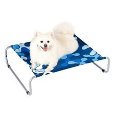 Elevated Dog Bed for Small Dogs 40lb,Breathable Cooling Raised Washable Dog C...