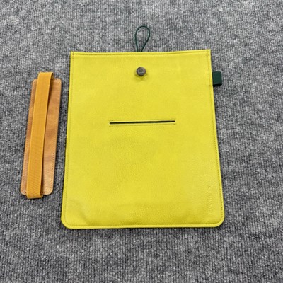 Bookaroo Books & Stuff Pouch Chartreuse Excellent Used Condition EUC