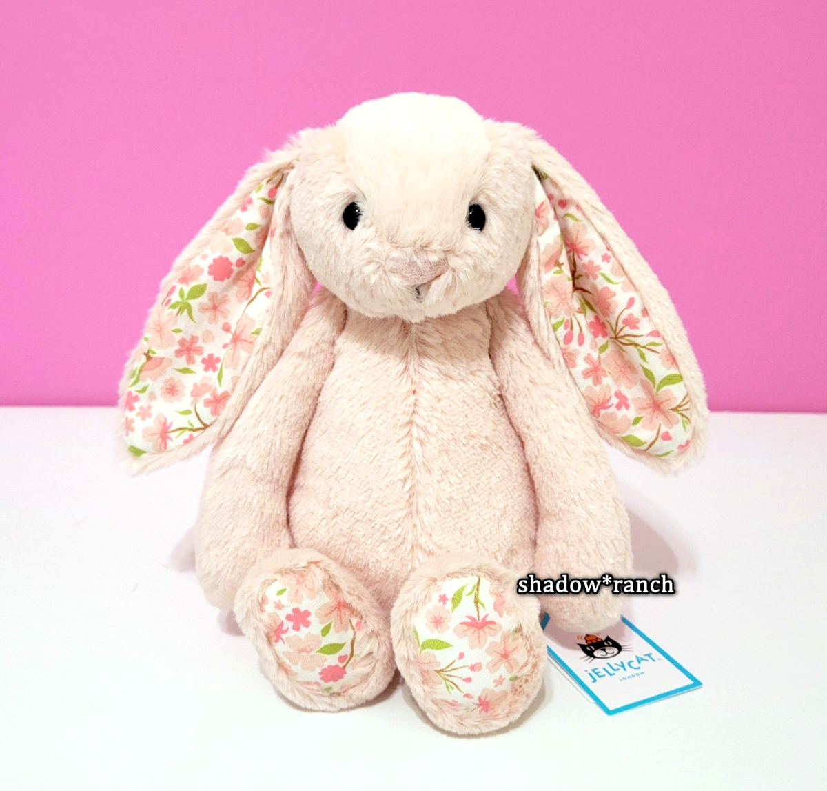 Jellycat BLOSSOM BLUSH BUNNY CHERRY - SMALL 8
