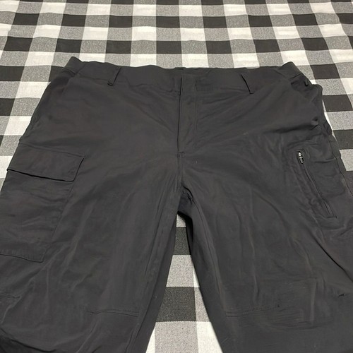 Pantaloni cargo Athleta Trekkie Utility neri donna taglie forti 18 elasticizzati ripstop - Foto 3 di 16