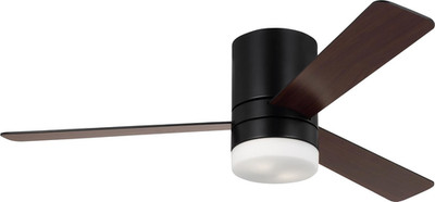 Era 52'' 3-Blade LED Indoor Ceiling Fan - Midnight Black Finish
