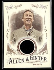 2016 Topps Allen & Ginter #FSRB-MBR Mike Breed Relic Full-Size Design B