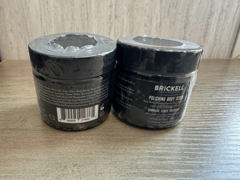 Lot Of 2 Brickell Men's Polishing Body Scrub 2oz 59ML - Image 2 of 3