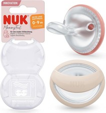 NUK MommyFeel Baby Dummy 0-9 Months Breastfeeding Friendly Soothers BPA-Fr