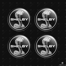 Shelby Wheel Center Cap Decals 4pcs 3d Domed Resin Sticker Emblems Shelby Wheel Center Cap Decals 4pcs 3d Domed Resin Sticker Emblems