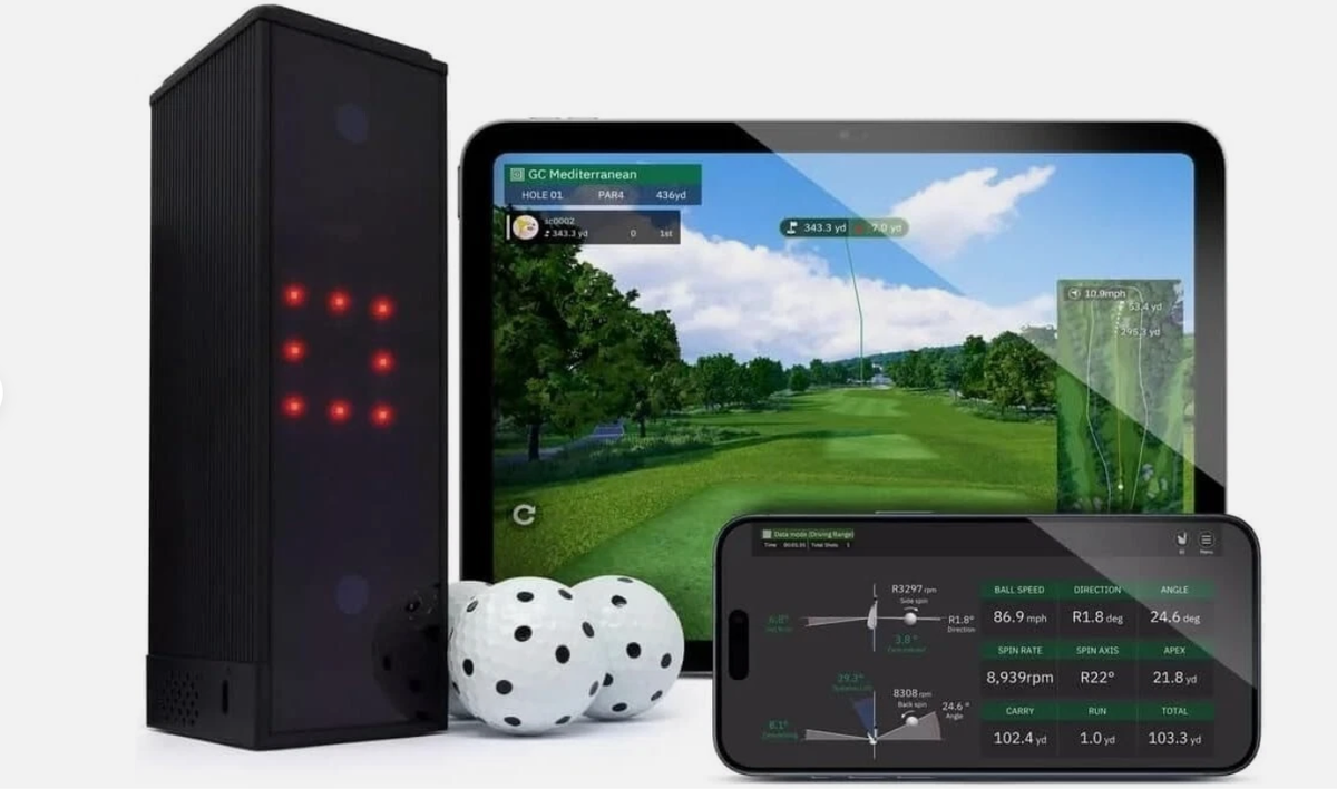 SQUARE GOLF SQGHE100A 家庭用ゴルフシミュレーター SQUARE GOLF Golf Simulator Square Golf Indoor Practice Machine New