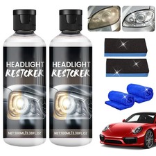 2024 Updated Automotive Headlight Lens Restorer,Professional Car Cared Headli...