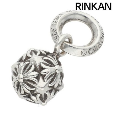 Chrome Hearts PYRAMID Plus Ball Silver Neckless Top Men's Used e5fc304d7b2a3d129