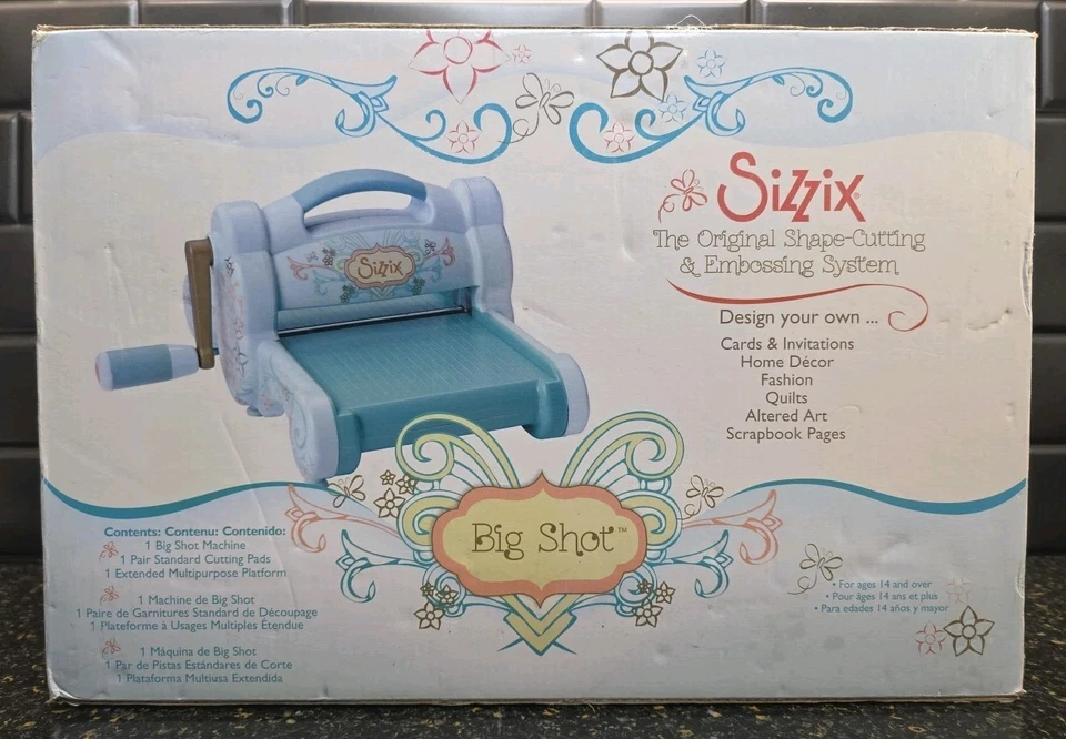 Sizix Big Shot Die Cutting Embossing Machine 657900 2012 Ellison Sealed  - Image 2 of 4