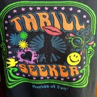 Vintage T-shirt Large Worlds Of Fun Kansas Y2K Thrill Seeker Groovy T-Shirt