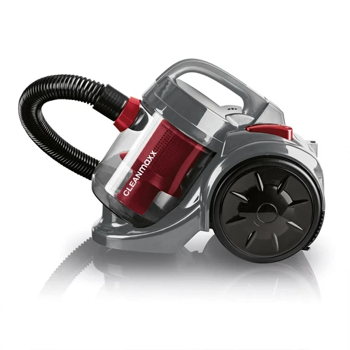 CLEANMAXX Zyklon-Staubsauger 14638 - schwarz-rot - 800 Watt - Bild 5 von 7