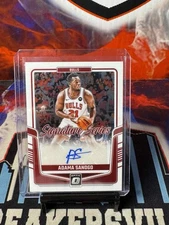 2024-25 Donruss Optic Basketball Adama Sanogo Signature Series - Bulls