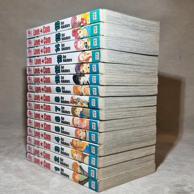 Lovely Complex Near Complete 15 Volume Manga Set Love Com First