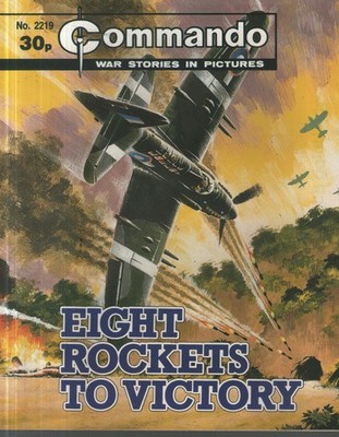 COMMANDO COMICS 2219 - Eight rockets to victory