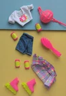 Vintage Mattel Barbie 1995 In Line Skating Dolls Outfit & Accessories No Doll