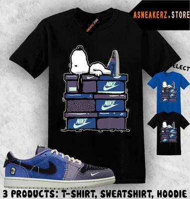 Shirt Match AJ 1 Low OG Voodoo Alternate Sneaker Matching Tee Sneakerhead S Dog