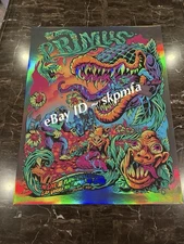 PRIMUS Poster Foil AP 31/57 💯Official Merch Artist Signed 4/25/25 Sessanta 2.0