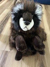 RARE 20" RUSS BERRIE RACCOON PLUSH STUFFED ANIMAL - MISCHIEF