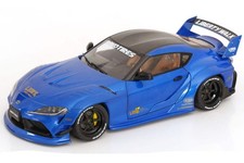 Solido 2025 Toyota GR Supra A90 Liberty Walk Blue Metallic 1:18 S1815503