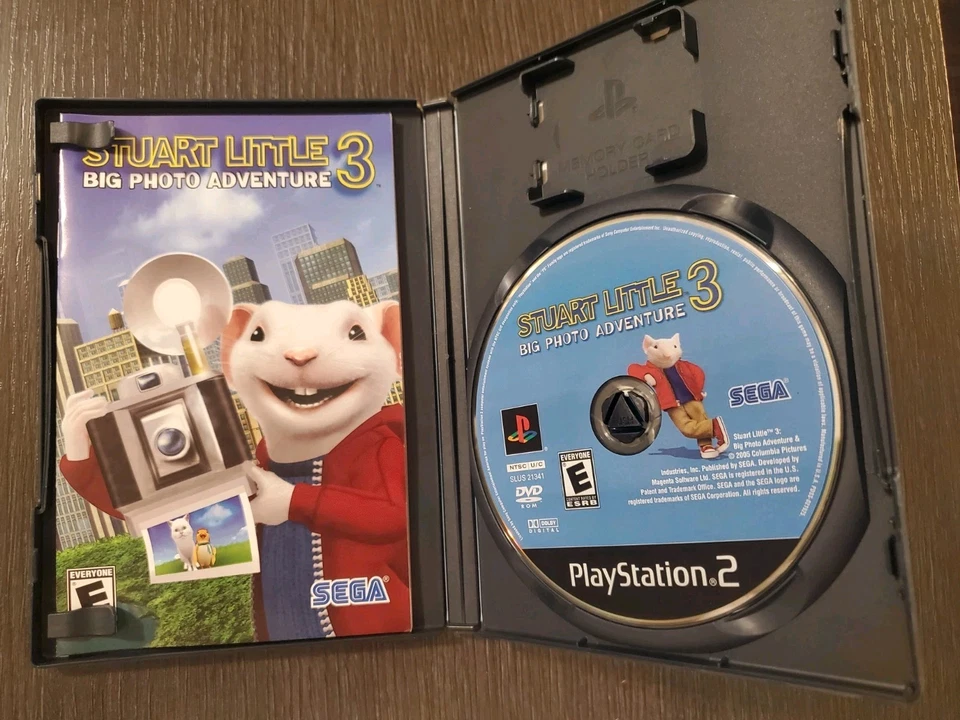 Stuart Little 3 Big Photo Adventure (PlayStation 2, Ps2) CIB Tested, CD Like New - Image 3 of 4