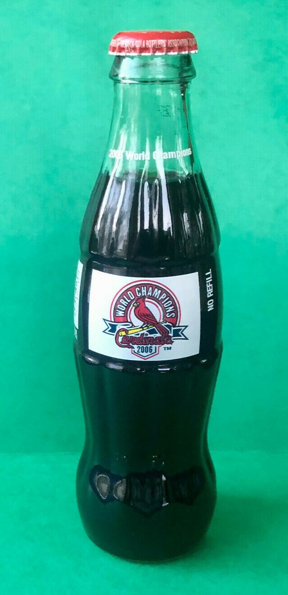 2006 St. Louis Cardinals World Series Coca-Cola Collectible Bottle