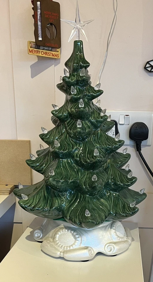 Vintage Mold  Ceramic Christmas Tree (Large) Made to Order - Image 3 of 4