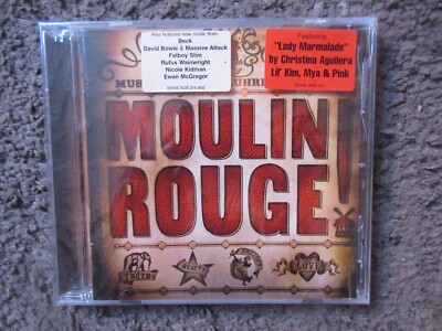 V/A ''MOULIN ROUGE'' 2001 INTERSCOPE STILL SEALED MUSIC FROM THE MOTION PICTURE