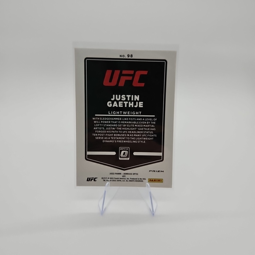 2022 Panini Donruss Optic UFC - Blue Velocity Prizm #98