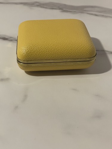 Vintage 1970er Jahre Europa 2 Juwelen Aufzieh Reisewecker gelb Hartschale - Bild 23 von 24