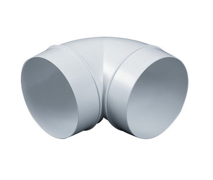 Conducción Pipe Elbow 125mm/90 Grados Tubo Doblar Conector Adaptador KO125-23 /