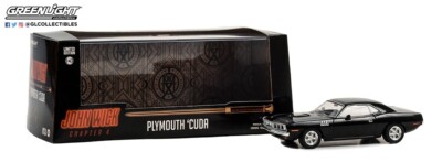 Greenlight 86641 1/43 - John Wick Chapter 4 (2023) - 1971 Plymouth 'Cuda