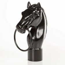 Cast Iron Horse Head Hitching Post