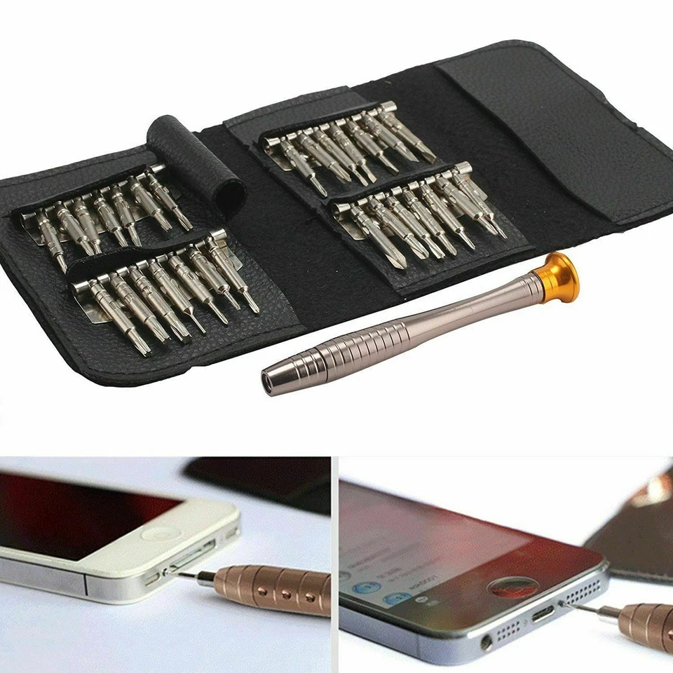29 IN 1 MOBILE SCREW DRIVER PHONE REPAIR TOOL KIT SET PRECISION FOR IPHONE IPAD - Image 4 of 4
