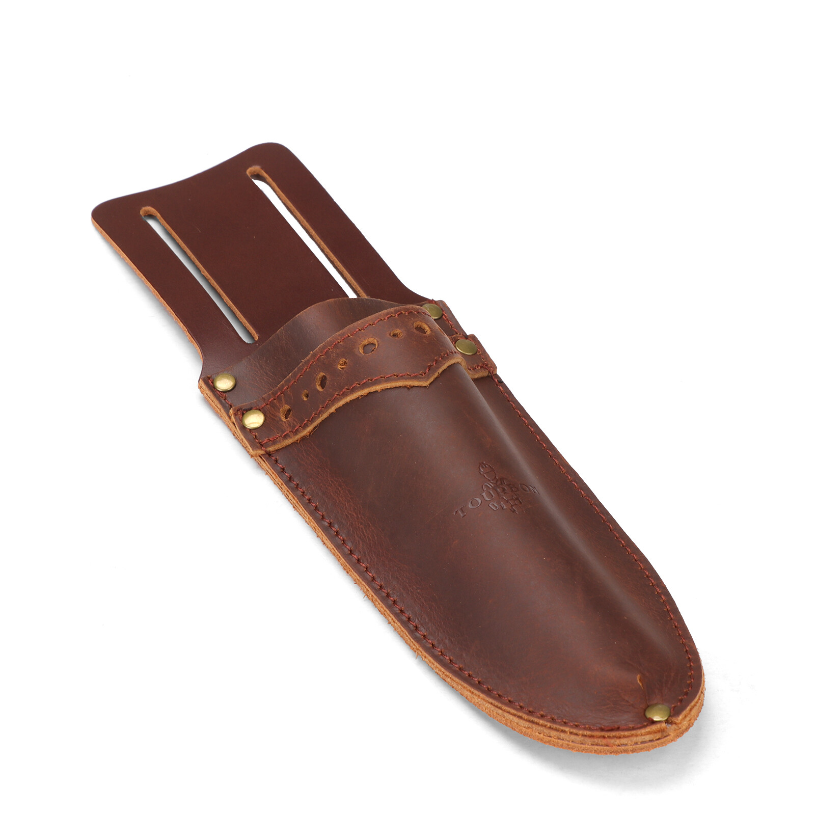 TOURBON Leather Garden Shears Sheath 2 in 1 Tools Case Scissors Saw Belt Holder