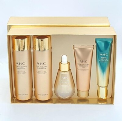 AHC Vital Golden Collagen Skin care eye cream Special set Korean